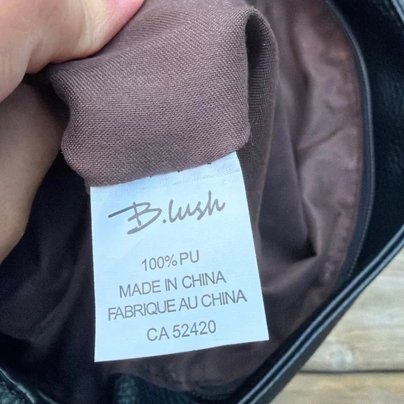 Blush Black and Gray Shoulder Bag - Picture 11 of 12